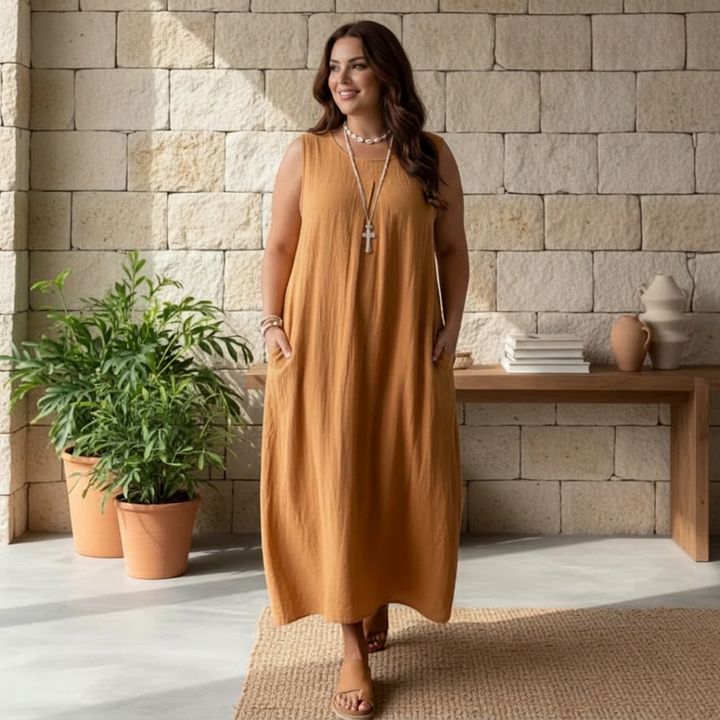 Elspeth - Relaxed Sleeveless Dress