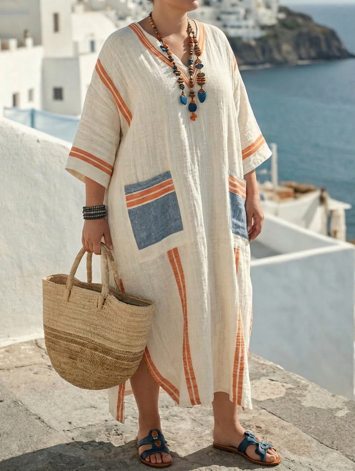 Lavinia Coastal Flow Dress