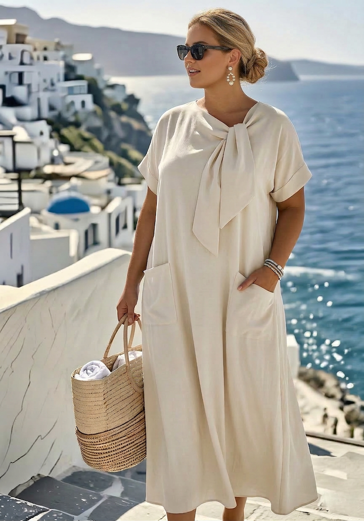 Shiloh Elegant Dress with Pockets