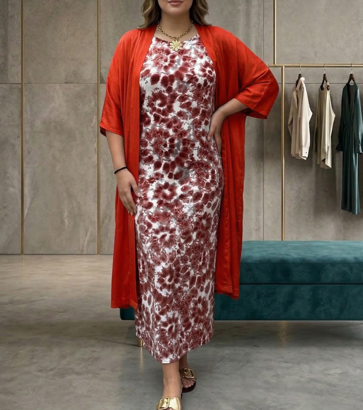 Harlow | Elegant Dress with Cardigan
