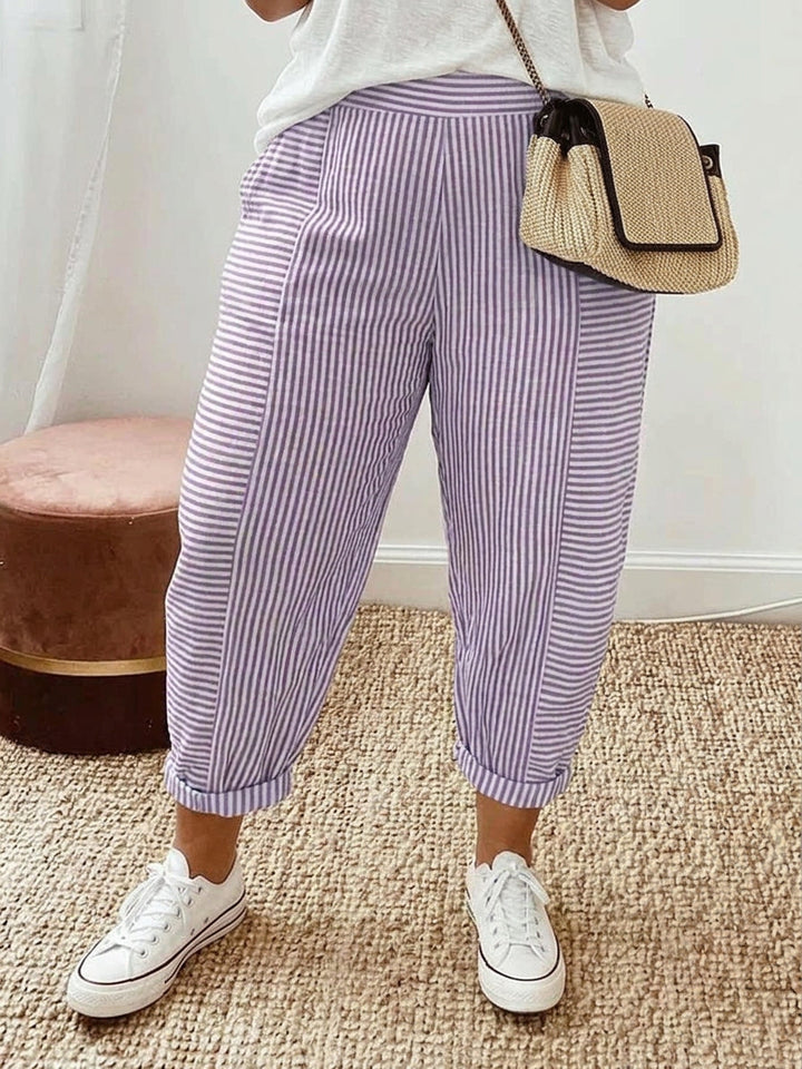 Daria | Striped Trousers
