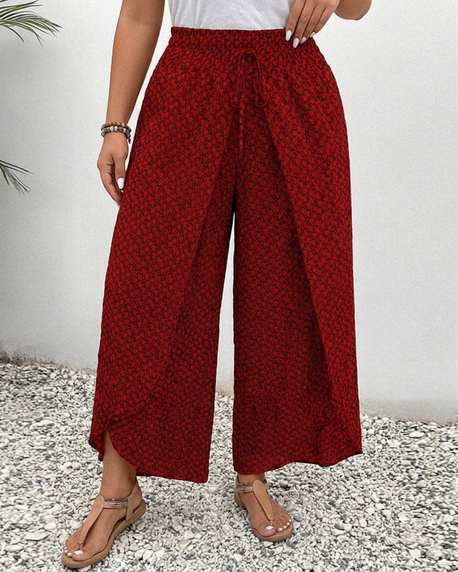 Fleur | Relaxed Wide Leg Trousers