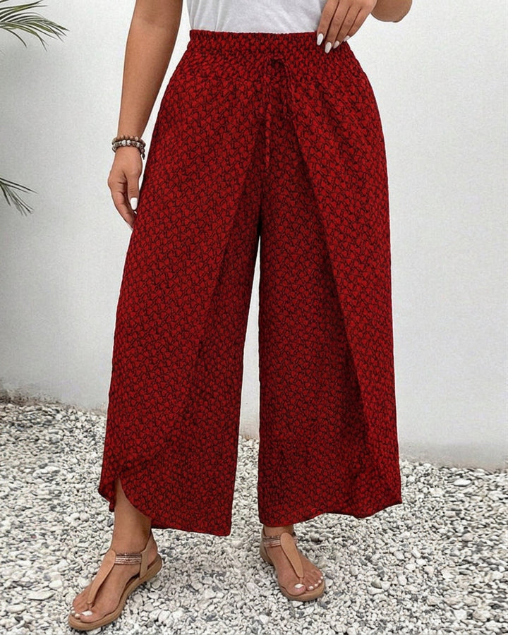Fleur | Relaxed Wide Leg Trousers
