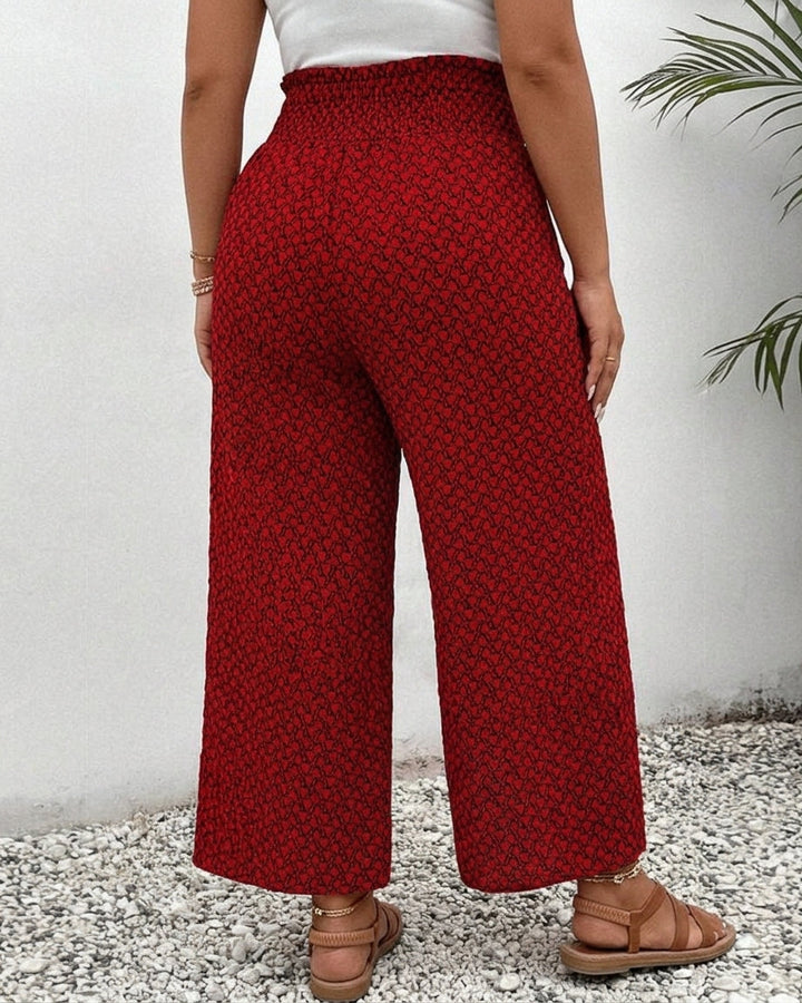 Fleur | Relaxed Wide Leg Trousers