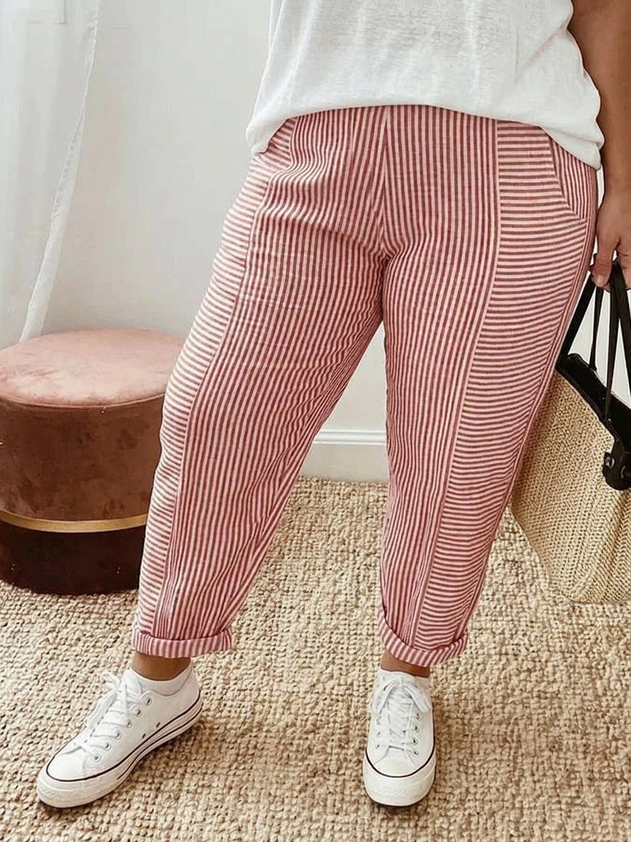 Daria | Striped Trousers