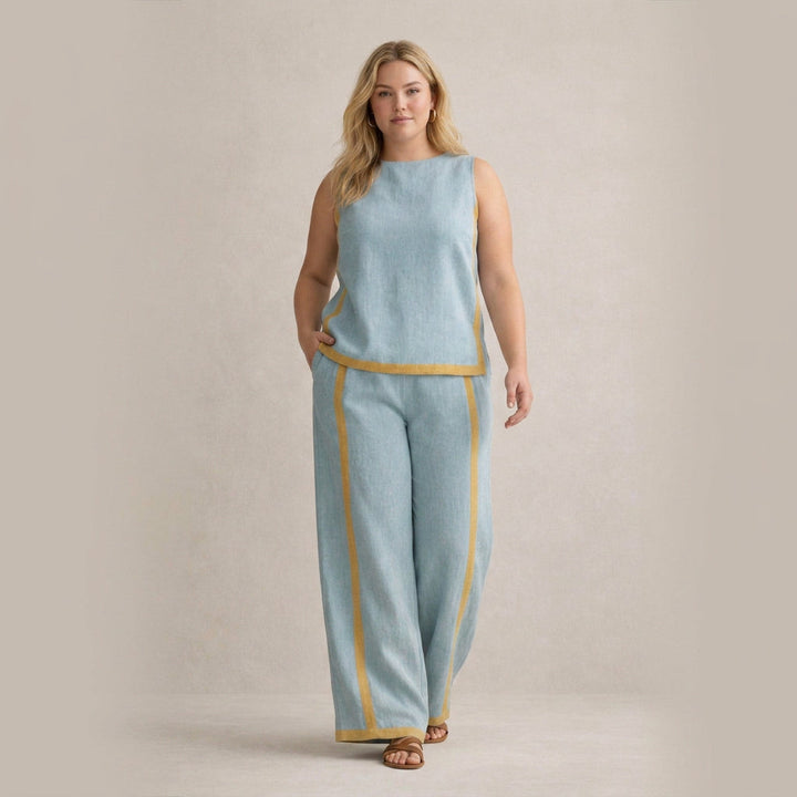 Pearl | Elegant Set with Wide Legs