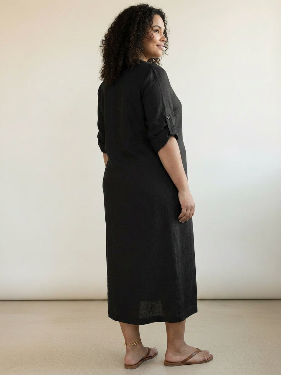 Esmé - Linen Elegance Dress