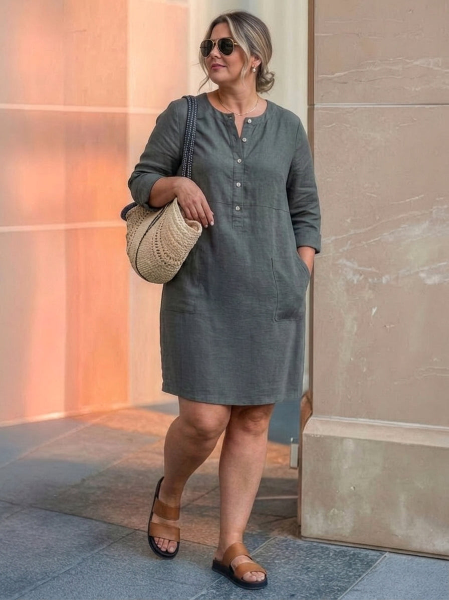 Irina - Timeless Class: Cotton Dress