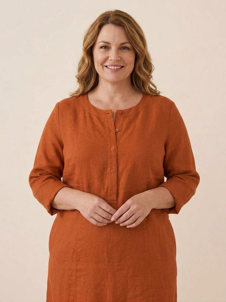 Irina - Timeless Class: Cotton Dress