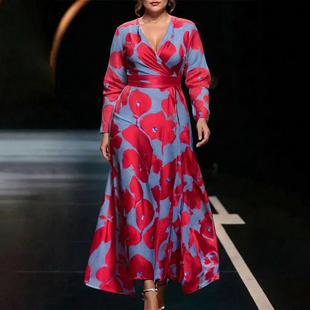 Vera | Chic Dress with Floral Print
