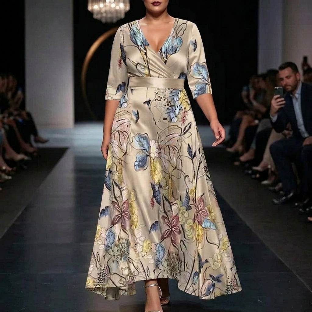 Vera | Chic Dress with Floral Print